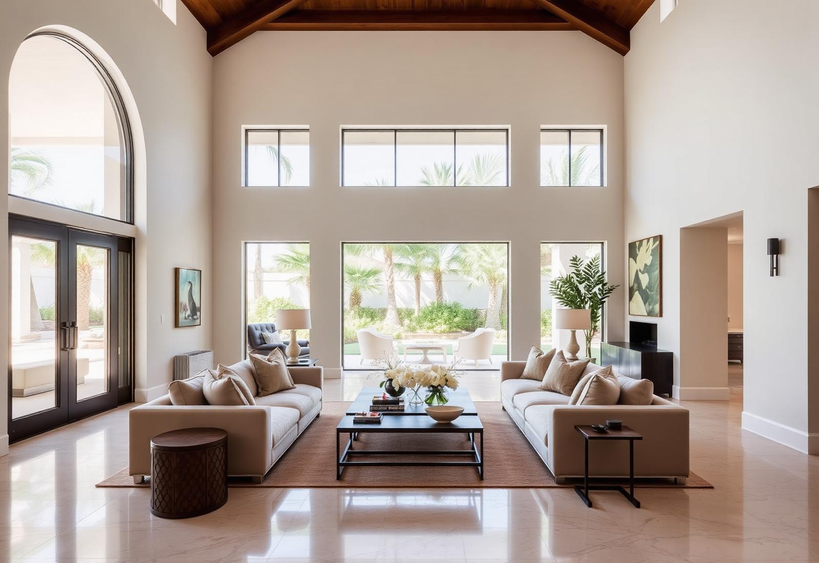 Custom luxury home interior